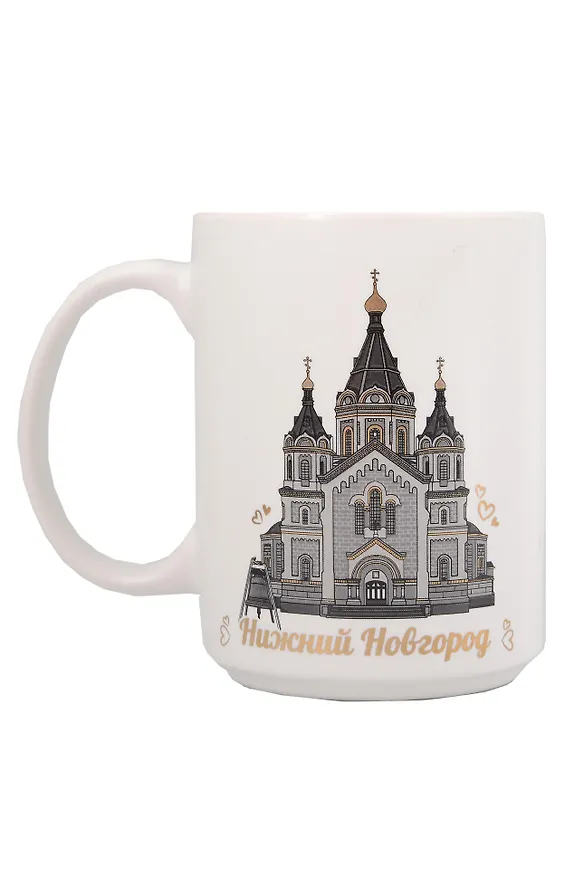Кружка Нижний Новгород (фарфор) (500мл) (060-50-76-BL) 3133954 — 1