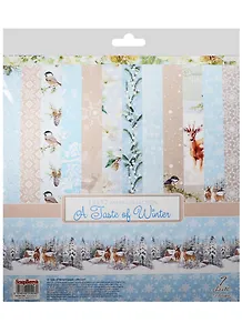 Набор бумаги для скрапбукинга Вкус Зимы (30,5х30,5 см) (SCB220611000) (6 двусторон. И 1 односторо