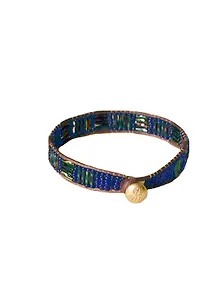 Браслет Пайетки синий в ассортименте (38632) Banyan Int