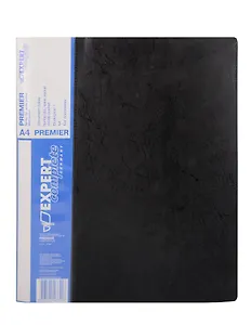Папка А4 Премьер пруж.скоросшив.Expert Complete Premier черная до 180л.