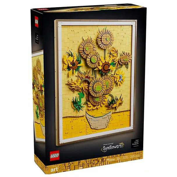 LEGO Art: Винсент Ван Гог Подсолнухи, 2615 деталей (31215) 3139736 — 2