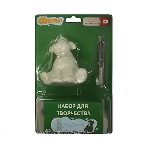 Набор для валяния из шерсти Овечка с зеленым шарфом (TF-012) (Expetro) (6+) (блистер) 2451228