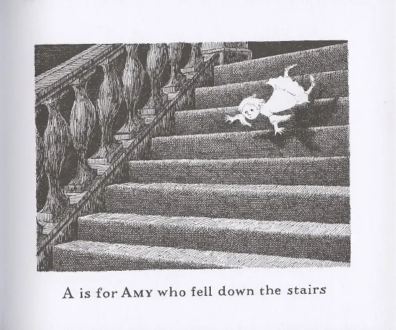 Книга Gashlycrumb Tinies (Edward Gorey) — 2