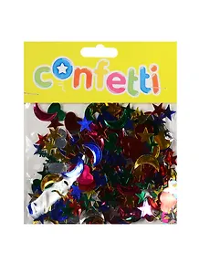 Набор для творчества, Пайетки Звезды, сердечки, месяцы микс цветов 15гр