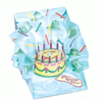 3D открытка Торт (Cake) (мини) (TR138-1) 2384702 — 1