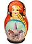 Матрешка 5 предм. "Узор", арт. С-6 (325) — 2554898 — 2