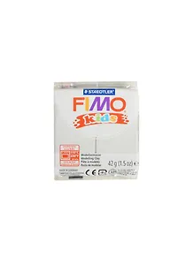 FIMO kids полимерная глина для детей (светло-серый) (8030-80) (42г) (упаковка) (Эксмо)