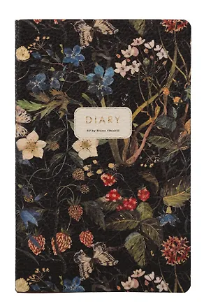 Ежедневник недат. А5 128л "FLORA. ЛЕСНЫЕ ЯГОДЫ" иск.кожа, золотой срез, BrunoVisconti 3158899