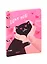 Тетрадь на кольцах «Cute & Funny. Дизайн 16» 100 листов в клетку, А5, сменный блок - Listoff — 257826 — 1