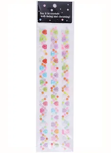 Стразы-полоски Пестрые (7*35)