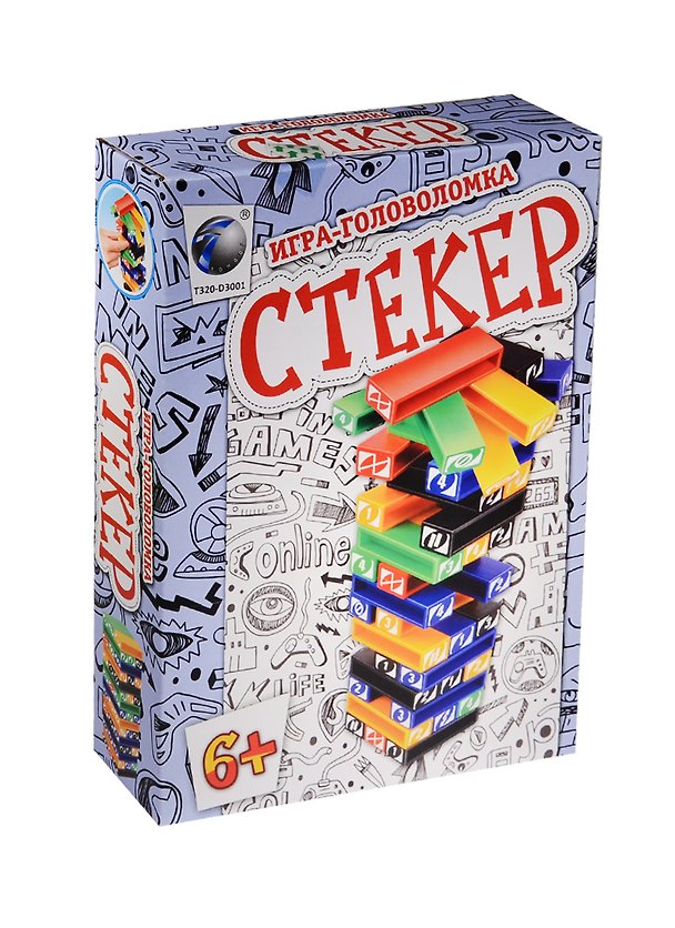 Игра-головоломка Стекер (8104A) (6+) (Наша игрушка) (TONGDE) (коробка) 2523660 — 1