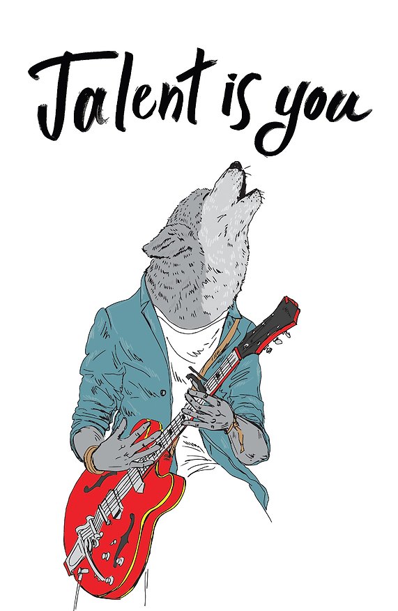 Книга для записей «Talent Is You», А5, мягкая обложка, Эксмо 350961 — 1