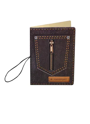 Обложка для паспорта объемная Джинсы (003195) 2407945