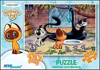 Пазл 54 элемента, Любимые мультфильмы, Step puzzle