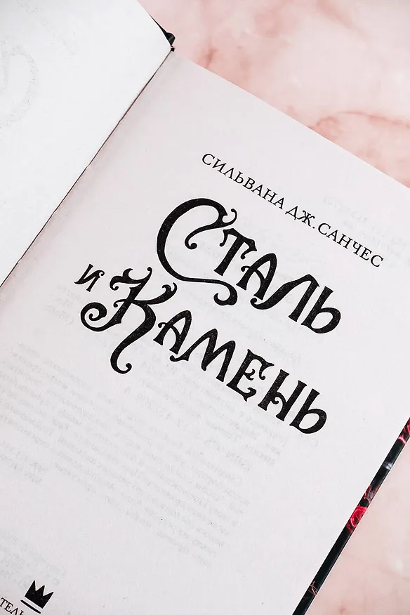 Книга Сталь и камень (Сильвана Дж. Санчес) — 9