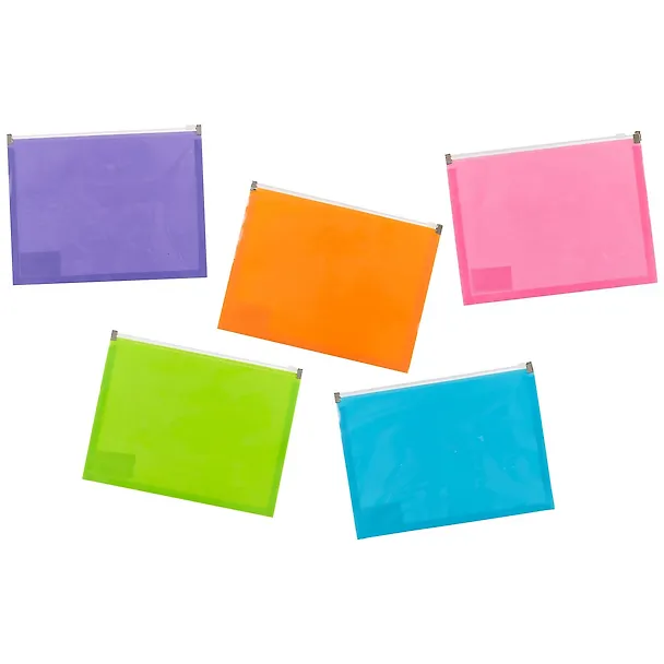 Папка на молнии А5 «Неон», с расширением, в ассортименте 243151 — 7