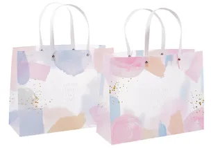 Пакет А4 32*25*11 "Акварель", пластик, ассорти 3115468