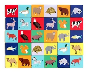 Игрушка, Развивающая игрушка: Развивающая игра Домино Животные IG0105