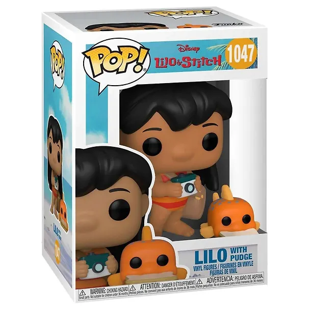 Фигурка Funko POP! Disney Lilo & Stitch Lilo with Pudge (1047) (Fun55621) 3144138 — 2