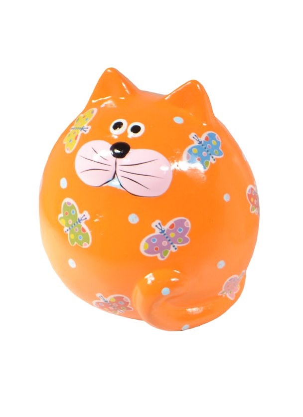 Копилка Кот оранжевый (156-120) (10,5х11см) 2487522 — 1