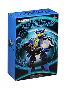 Робот-Конструктор Earth Tutelary в коробке синий (15-01842-2011-17-blue)