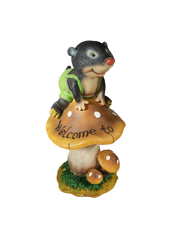 Фигурка садовая Крот на грибочке (29см) (106-207) 2411951 — 1