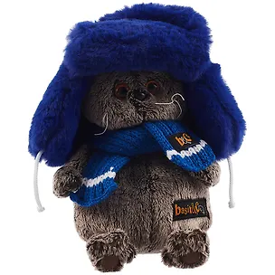 Игрушка мягкая Budi Basa, Басик в меховой шапке 2774161