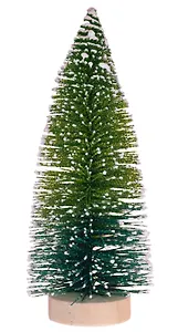 Елочка настольная (зеленый градиент) (ПВХ) (20 см)