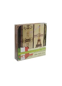 Набор подставок под кружку Париж (4шт) (CST-04-Effel) (10х10х0,4) Gift'n'Home