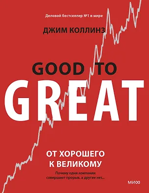 Книга От хорошего к великому. Почему одни компании совершают прорыв, а другие нет (Джим Коллинз)