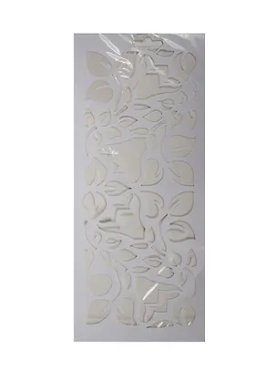 Трафарет Бордюр Колокольчики (Сонет) (13746604) (10х25) (пластик) (упаковка) (завод художественных красок) 2541272