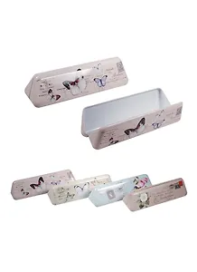 Пенал треугольный Винтаж (металл) (19х5) (LGDL-2686)