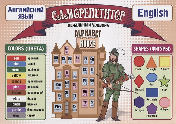 Книга Саморепетитор. Английский язык. Начальный уровень () — 1