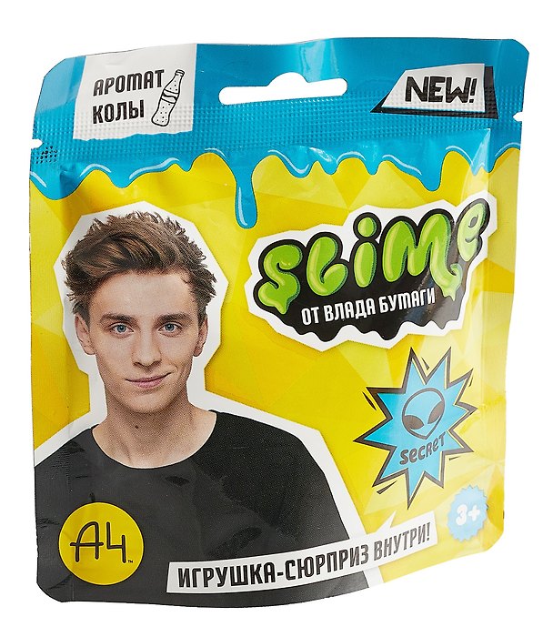 Игрушка-слайм «Синий», Crunch slime 3042250 — 1