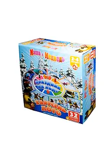 НИ Маша и медведь (12582) Праздник на льду (Карусель-лото) (коробка)