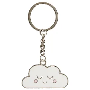 Брелок My lucky charm Облачко с закрытыми глазками (металл) (12-07150-8723489)