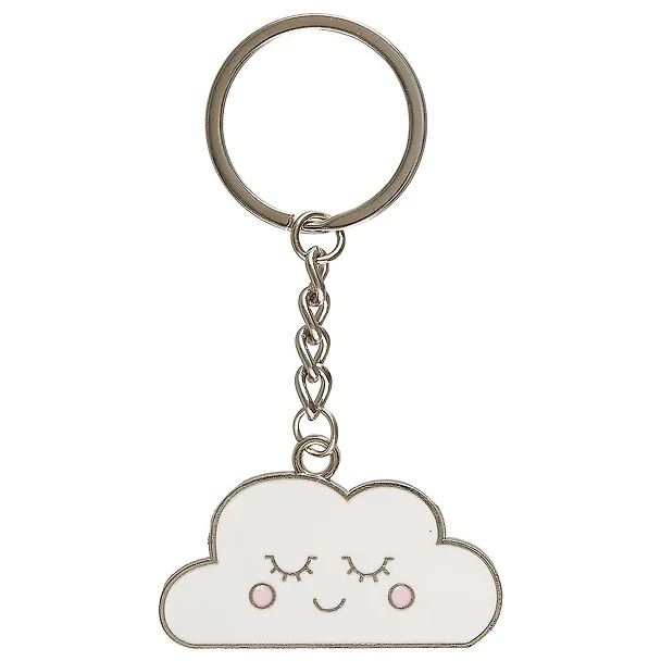 Брелок My lucky charm Облачко с закрытыми глазками (металл) (12-07150-8723489) 2710956 — 1