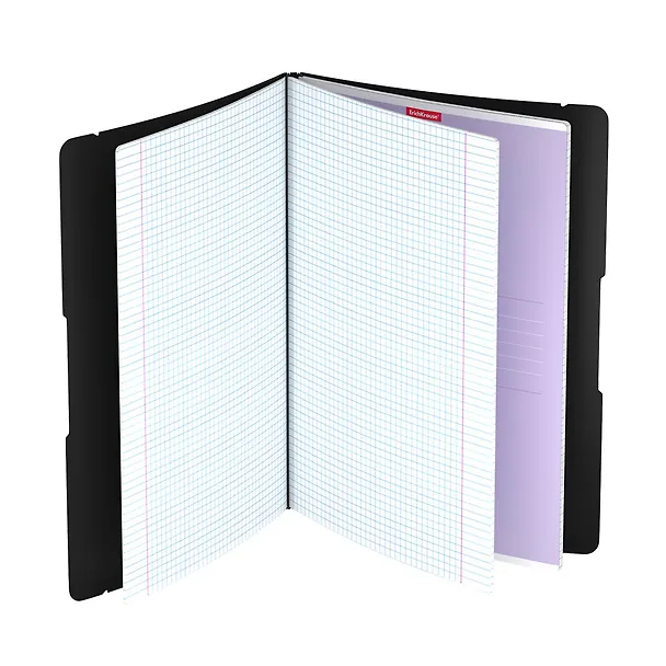 Тетрадь общая «Folder book» в ассортименте, 96 листов в клетку, А4 - Erich Krause 257257 — 4
