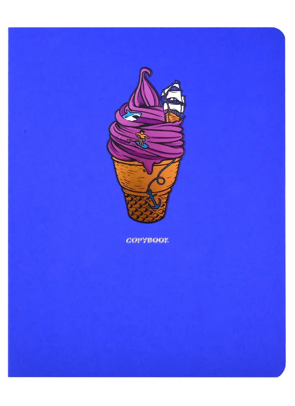 Тетрадь общая «Total blue. My summer», 48 листов в клетку, A5, в ассортименте - Listoff 2883051 — 1