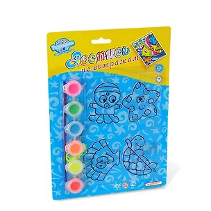 Роспись по витражам Звездочка (Т2035) (Развивашки) (блистер) 2387035