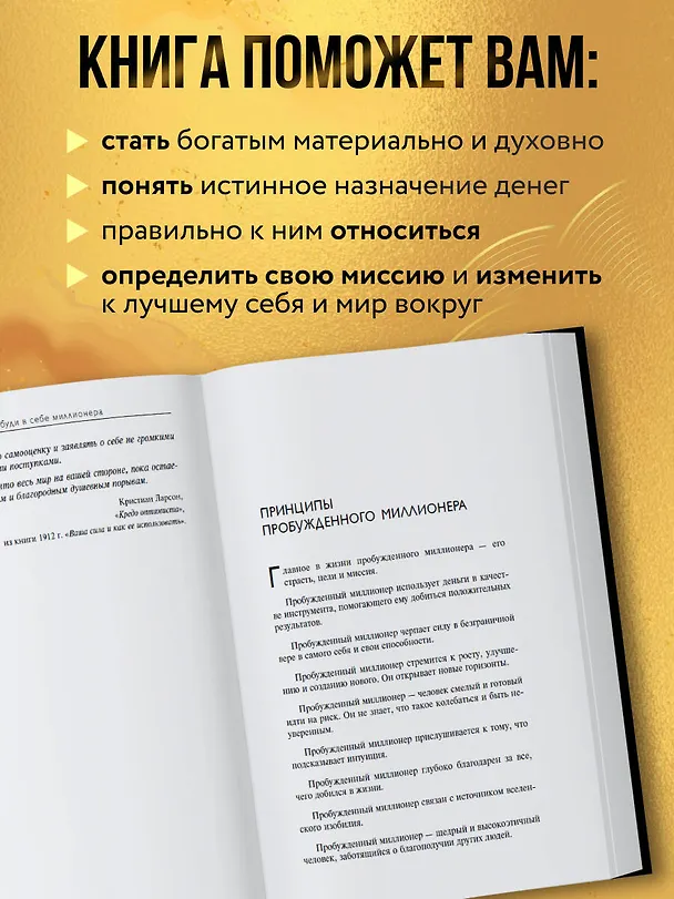 Книга Разбуди в себе миллионера. Манифест богатства и процветания (Джо Витале) — 6