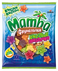 Мармелад Мамба фрумеладки кислые звездочки, 72г