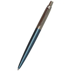Гелевая ручка «Parker Jotter Core Waterloo Blue CT», 0.7мм, чёрные чернила