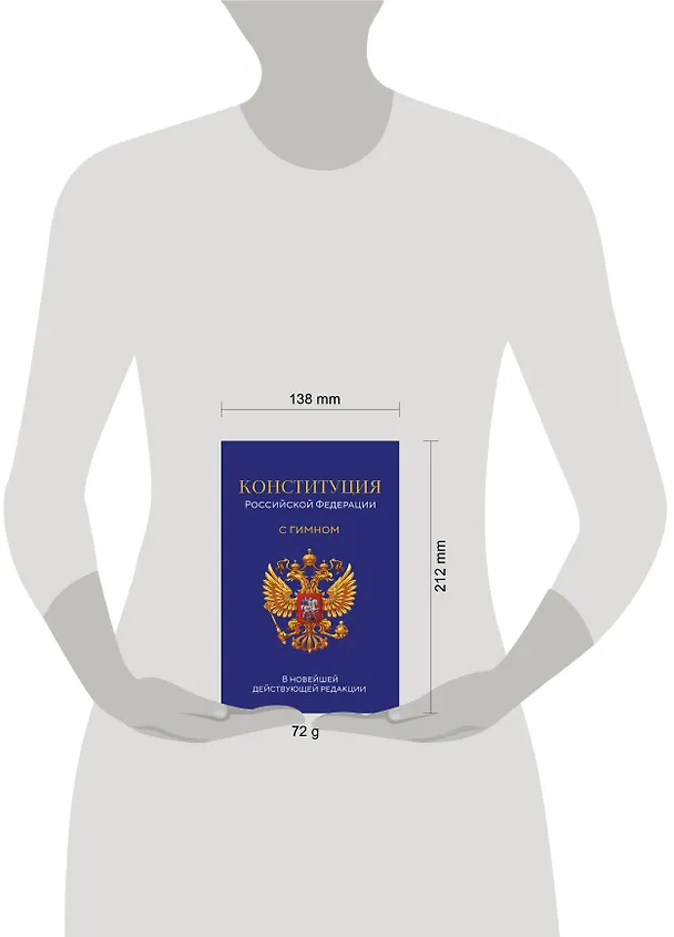 Книга Конституция Российской Федерации. В новейшей действующей редакции с гимном (офсет) () — 5
