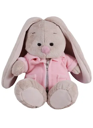 Мягкая игрушка Зайка Ми в розовой меховой курточке (18 см) (SidS-209) 2648443