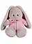 Мягкая игрушка Зайка Ми в розовой меховой курточке (18 см) (SidS-209) — 2648443 — 1