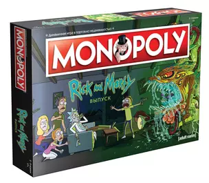 Настольная игра, Hobbyworld Монополия. Рик и Морти 503386 — 2795461 — 1