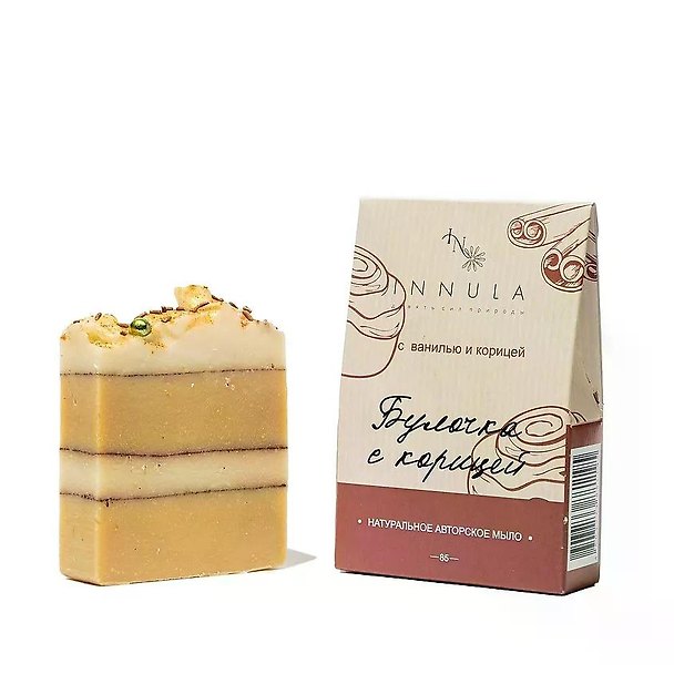 Мыло ручной работы (Булочка с корицей) (85г) 3129574 — 1