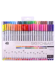 Линеры 48цв "SKETCH&ART" 0,4мм, Bruno Visconti