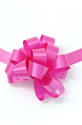 Бант декоративный шар розовый/малиновый, GRAND GIFT 218310 — 2